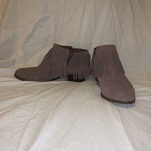 Fringed boots